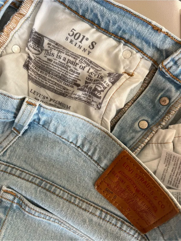 Levi's Light Blue 501 S straight-leg jeans - Image 5