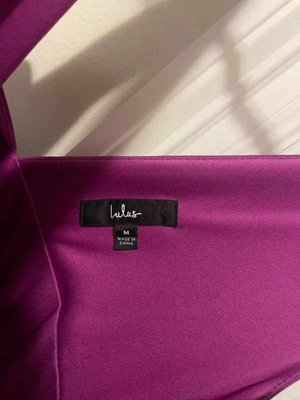 Lulus Celebration Time Purple Sleeveless Tiered Midi Dress - Image 5