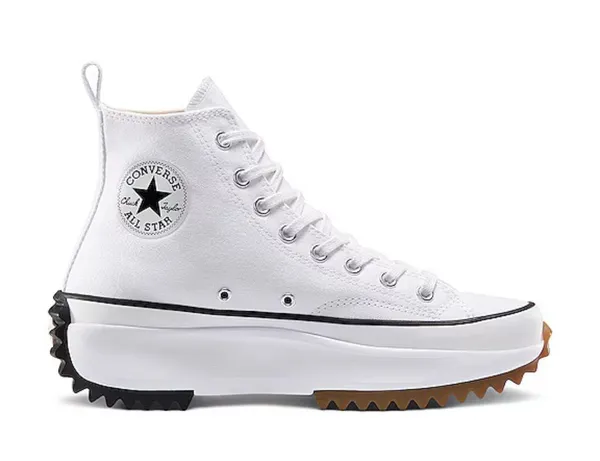 Converse Run Star Hike Lugged Hi Sneakers White - Image 2