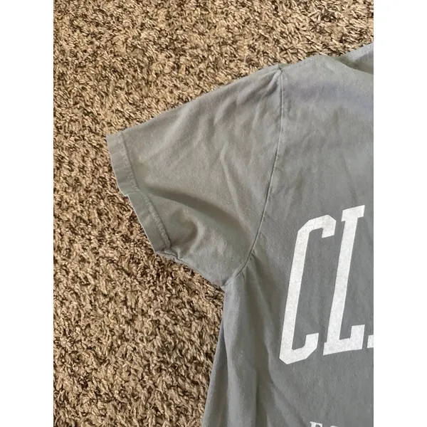 Cleveland Clothing Co "Cleveland Ohio EST 1796" Gray Graphic T-Shirt Size Medium - Image 5