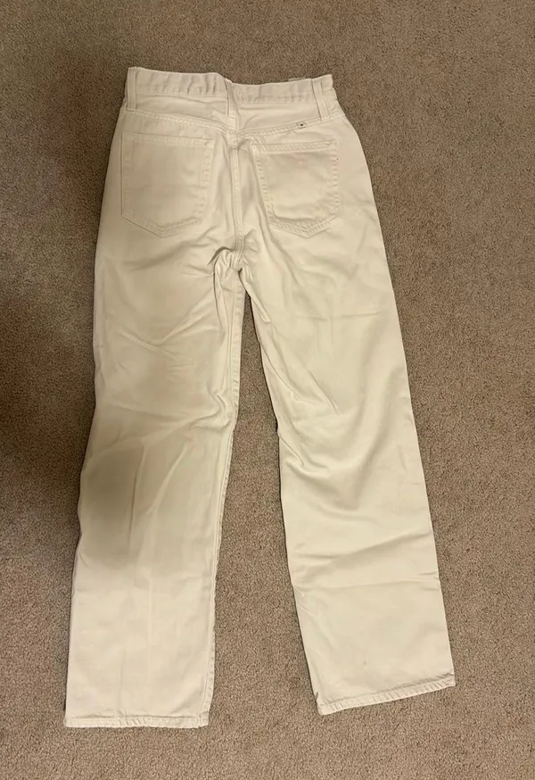 Aritzia White Jeans - Image 2