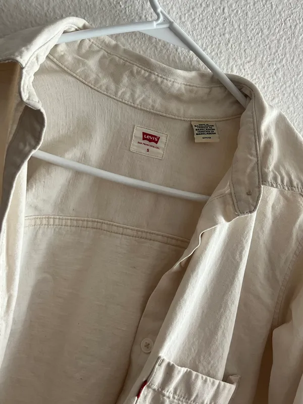 Levi's Vintage Oversized Button Down Shirt Top - Image 2