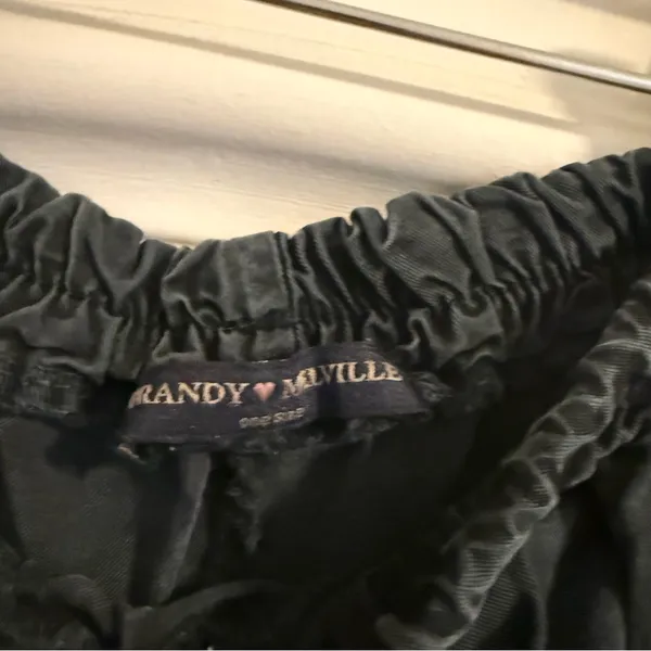 Brandy Melville Charcoal Jogger Pants - Image 3