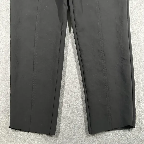 Wilfred‎ Pants Womens 0 Black Paperbag Waist Crepe Crop Elastic Waist Pockets - Image 6