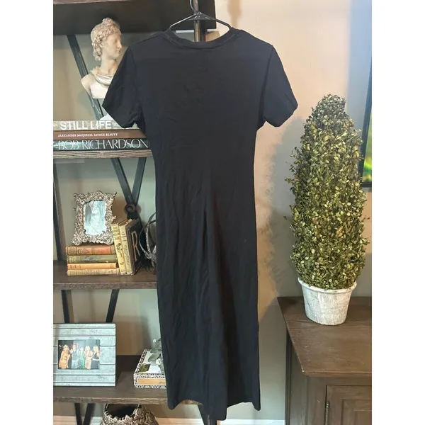Birgitte Herskind Zach T Shirt Midi Dress Black Womens Size Medium - Image 6