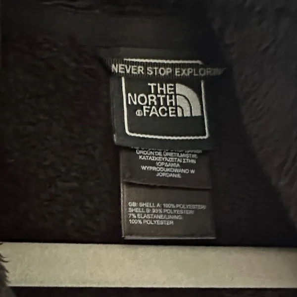 The North Face black Fleece Vest - Image 2