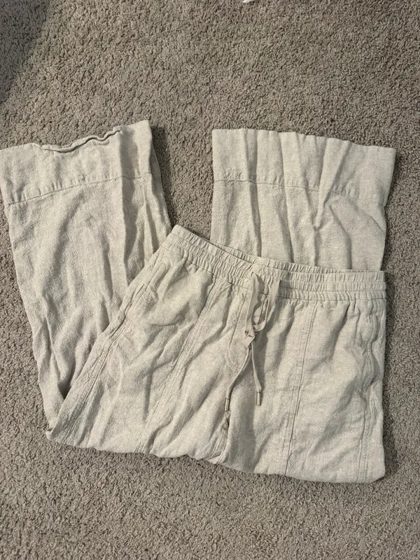 NWOT Rachel Zoe Linen Blend Pants - Image 4