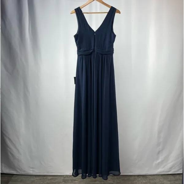 NWT Lulus Heavenly Hues Maxi Dress‎ in Navy Blue Size Medium - Image 6
