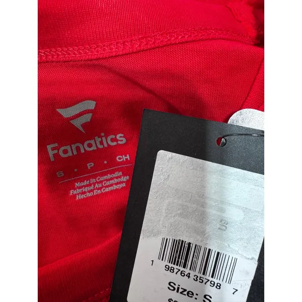 Fanatics T-Shirt Carolina Hurricanes Hockey Club Women's Small Red NHL New - Image 5