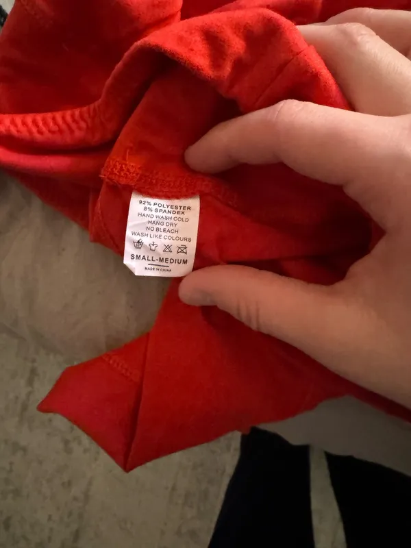 Red Amazon High-Waisted Leggings - Image 3