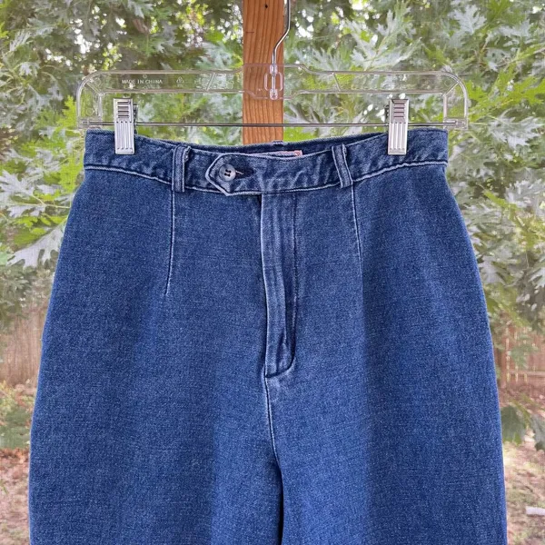 Guess Jeans Women's Vintage 80's Era Stirrup Jeans Size 30 (25" Waist) - Image 3