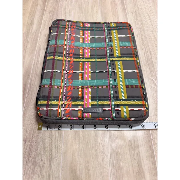 Vera Bradley Midtown Tablet Tamer City Plaid Water-Repellent Tech Case Organizer - Image 5