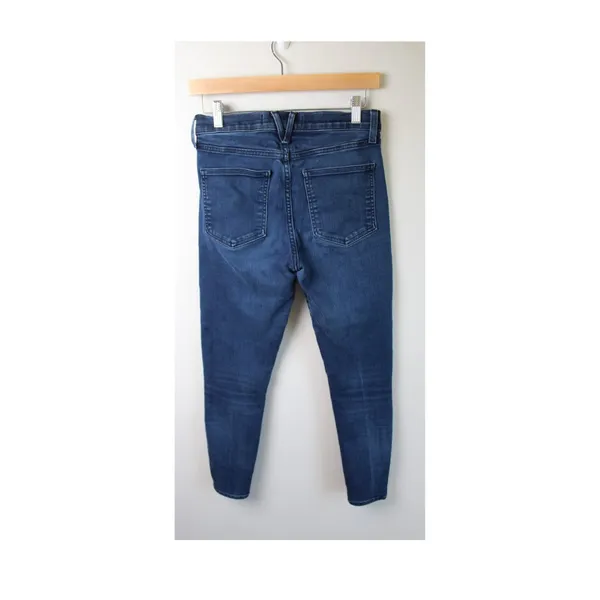 Veronica Beard Jeans Womens 28 Debbie Ankle Skinny High Rise Bright Blue Stretch - Image 2
