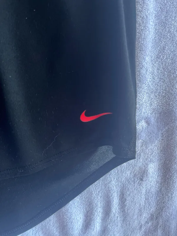 Nike Dri Fit Winen’s Racerback Tank -Black w/Red accents-Small - Image 6