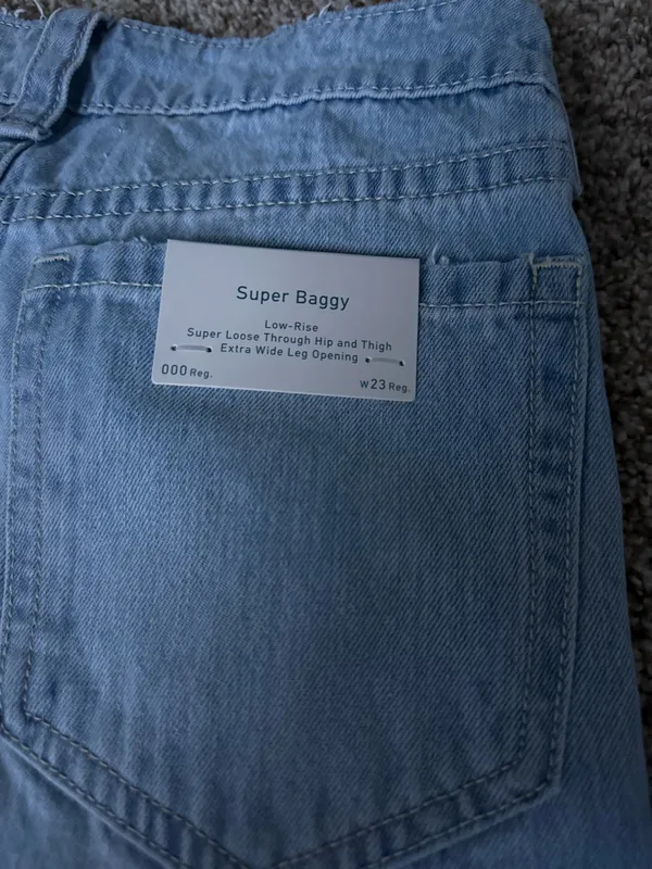Hollister striped low rise jeans - Image 6