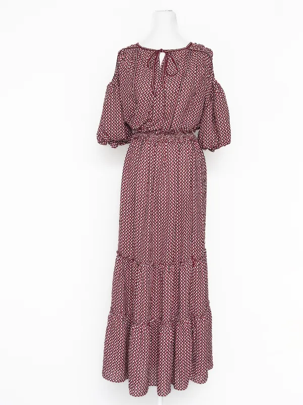 Max‎ Studio - London Printed Tiered Maxi Dress - Image 3