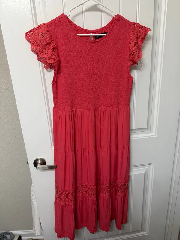 Midi dress Red Size XL - Image 3