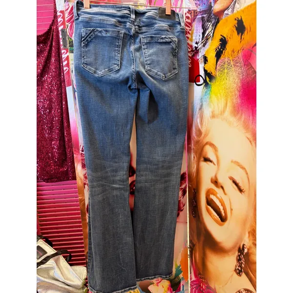 Buckle Black‎ Fit No. 13 Bootcut Jeans Medium Wash Stretch Denim 27x32 - Image 4