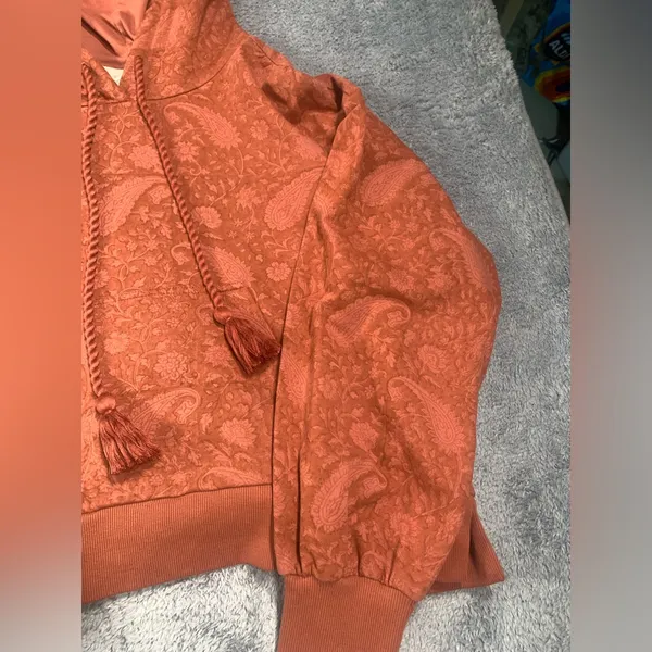 Cleobella jaidev Hoodie pattern Anthropologie small - Image 3