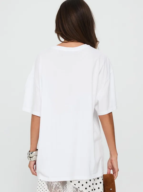 Princess Polly Peach Graphic Tee Shirt - Image 3