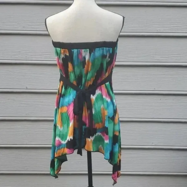 Torrid Strapless Tiered Waist Top | Torrid Tiered Waist Strapless Top - Image 5