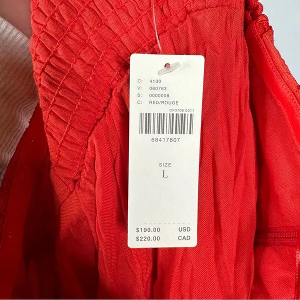 Anthropologie Maeve‎ NWT Strapless Lace Mini Dress Size Large - Image 8