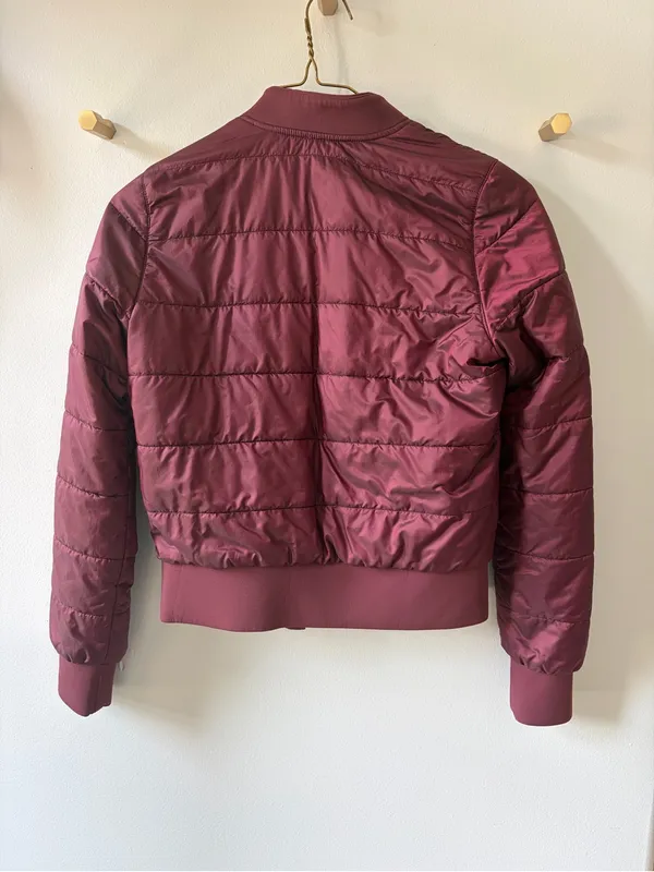lululemon Non-Stop Reversible Bomber Jacket - Redwood (Merlot) - 4 - Image 6