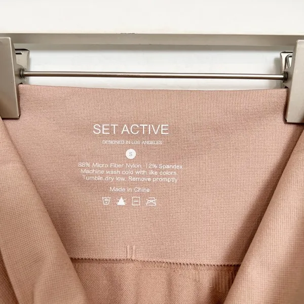 Set Active Sculpt Flex Seamless High Rise Leggings Ribbed Size Small - Image 6