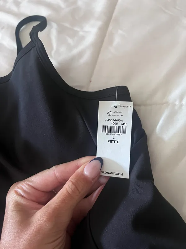 Old Navy Athletic Dress Black petite large  - Image 2