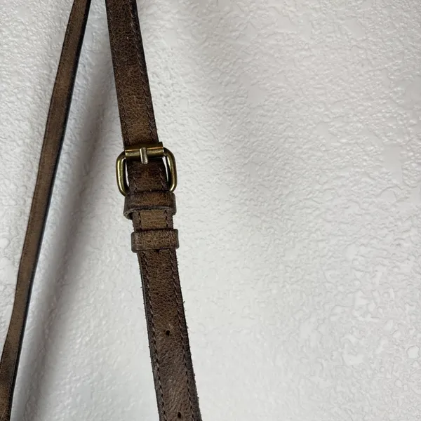 Patricia Nash Womens‎ Beaumont Flap Crossbody Brown Tooled Saddle Leather - Image 6