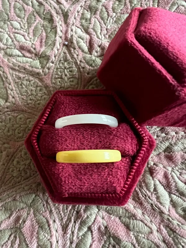 & Other Stories Women’s (2) Piece Simple 2mm Bands Size 7 NWT - Image 2