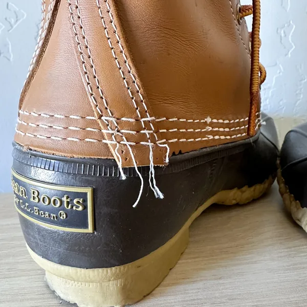 L.L. Bean | 8" Waterproof Leather Duck Boots Brown Size 6 - Image 8