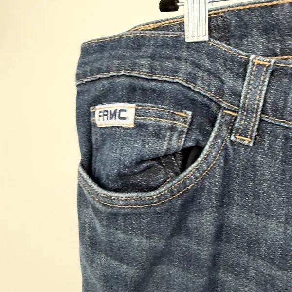 Tyndale FRMC Women's 22x34 FR Flame Resistant CAT 2 Work Jeans Dark Wash - Image 4