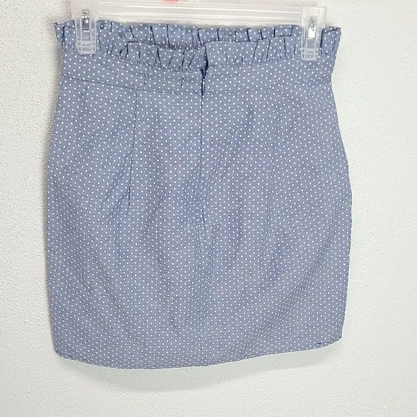 Re-named Polka-dot Skirt & Blue Cropped Top Set Size S‎ - Image 4
