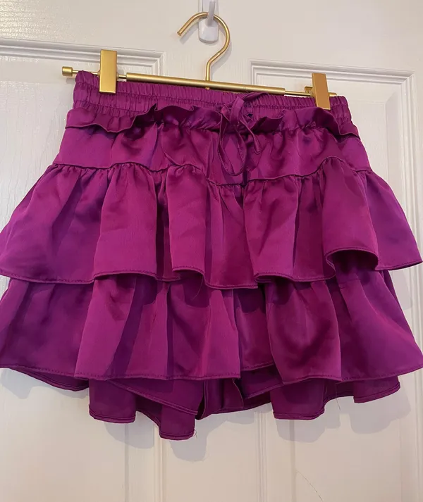 Ruffle Mini Skirt - Image 3