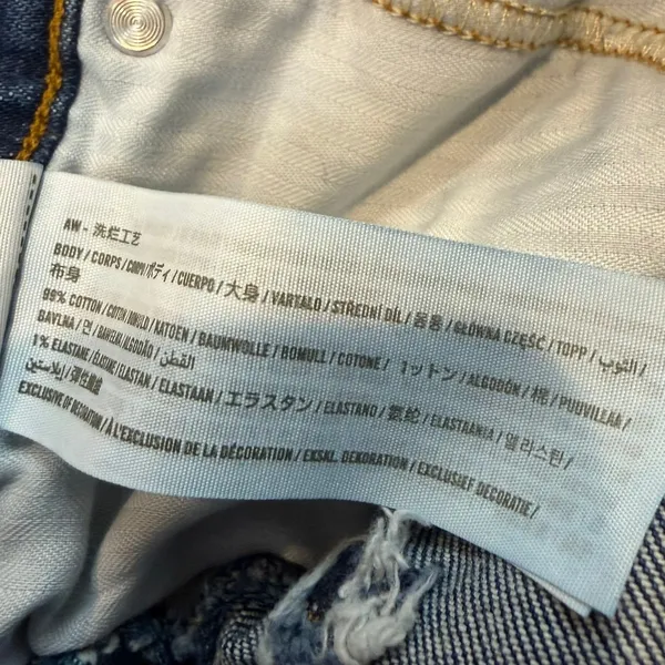 Abercrombie & Fitch | The '90s Straight Jeans Blue‎ | Women's 25/0R Classic Fit - Image 6