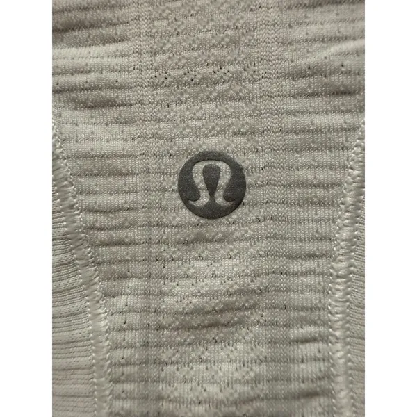 Lululemon Swiftly Tech Racerback Tank Top Womens Sz 8 White Athletic Gym Workout - Image 3
