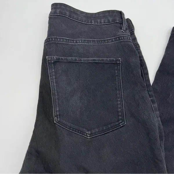 &Denim Women's Black Skinny Curvy High Rise Denim Jeans Size 33 - Image 6