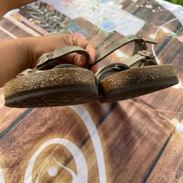 Birkenstock Olive Double Strap Sandals - Image 12