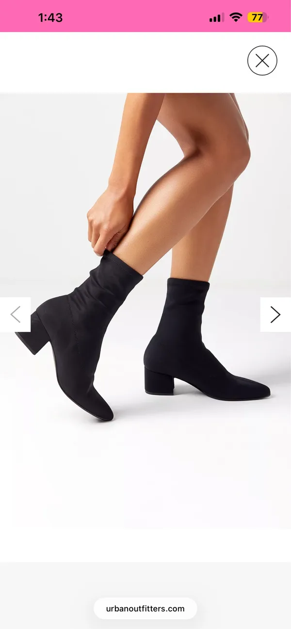 Vagabond Black Boots Mya Shoemakers Pointed Toe Stretch - Image 6