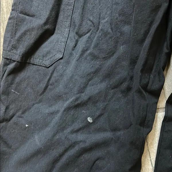 White Fox Boutique Black Cargo Pants Straight Fit - Image 6