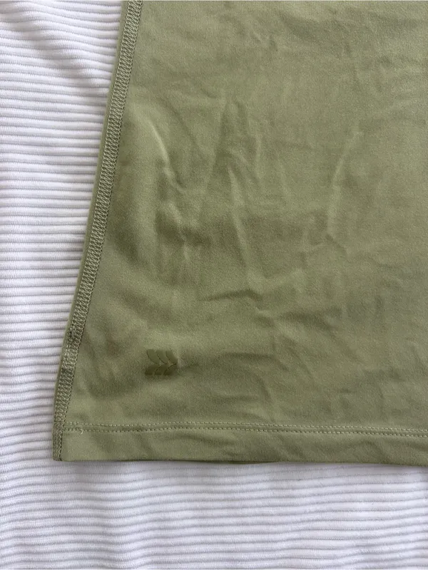 Target Women’s Racerback Tank Top in Olive Green - Image 5