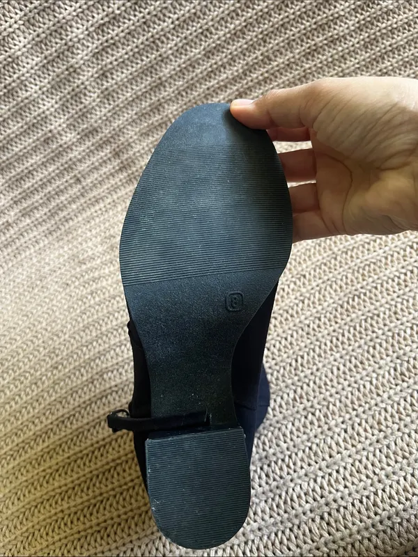 Old Navy Black Kids Ankle Boots - Image 3