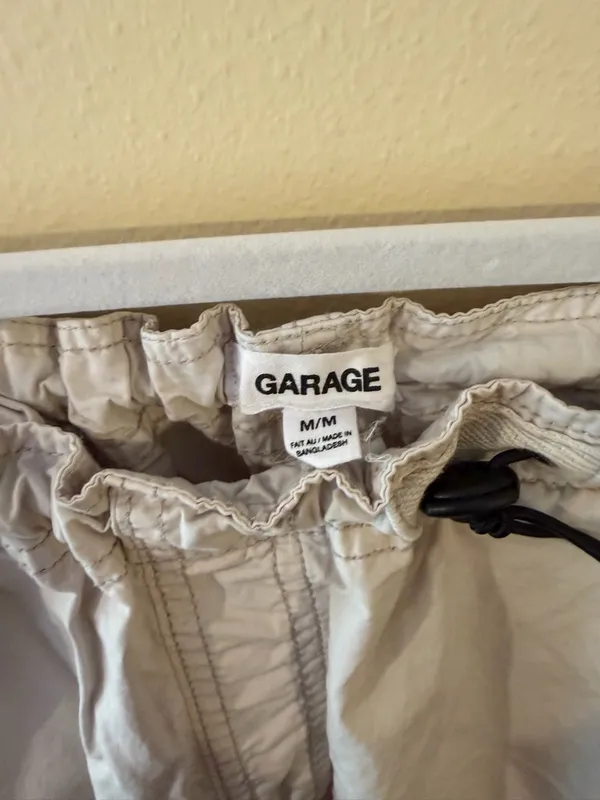 Garage Women's Light Beige Track Joggers with Drawcord - Image 2