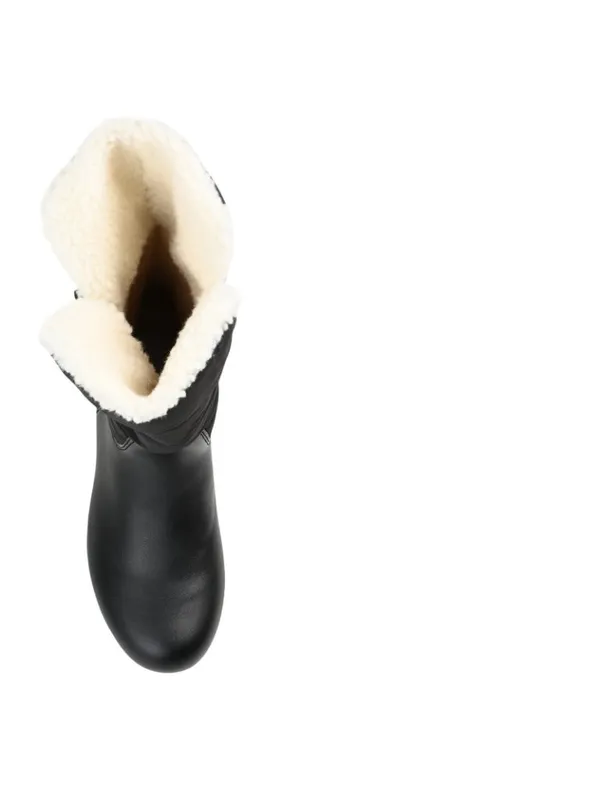 Journee Collection PIPPAH Shearling Lined Cold Weather Boots Black 10M - Image 14