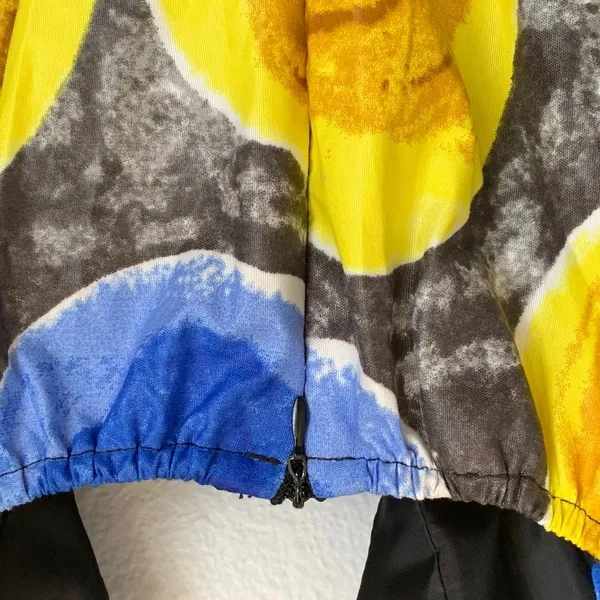 Mangishi Doll Sz 10 Zahara‎ Maxi Dress in Yellow Swirl Whimsical Open Back - Image 12