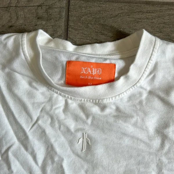 Not a pipe dream white tshirt Size M - Image 2