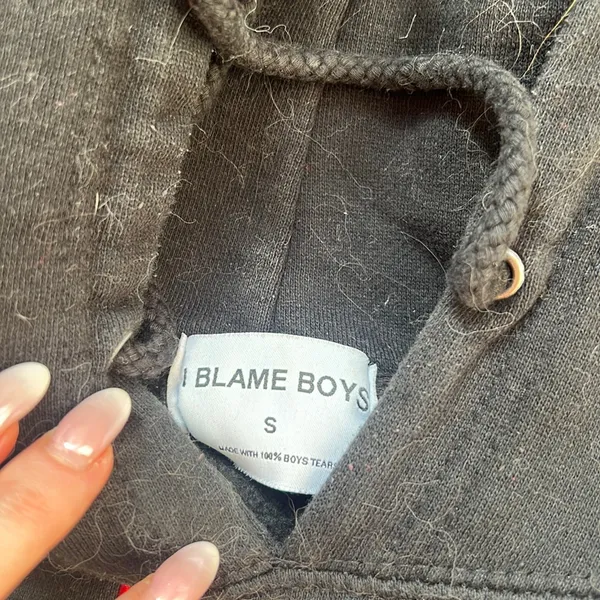 I Blame Boys Hoodie - Image 3