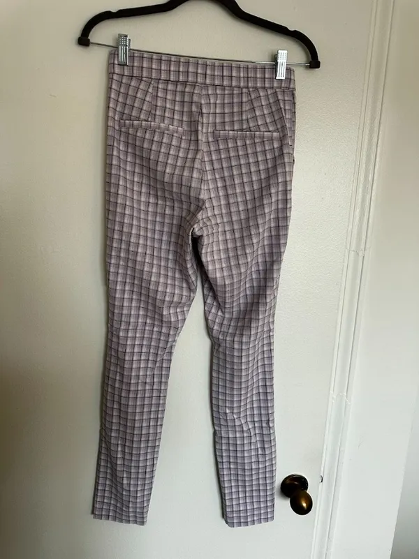 Hollister Plaid Ultra High-Rise Stretch Pants - Image 3