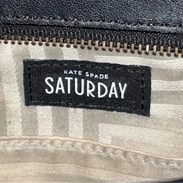 Kate Spade Saturday Black Leather Crossbody Bag - Image 7